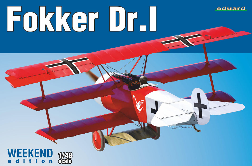 1/48 Fokker Dr. I, Weekend Edition - Hobby Sense