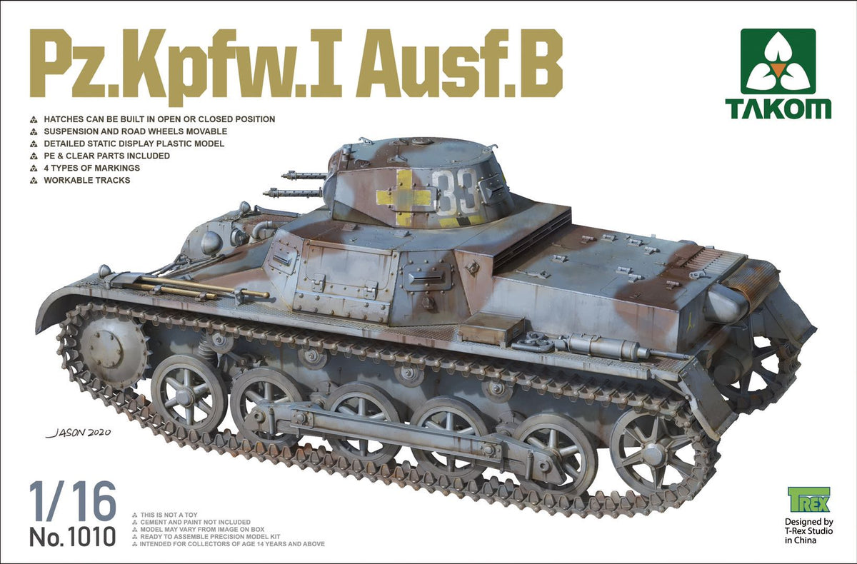 1/16 Pz.Kpfw.I Ausf.B - Hobby Sense