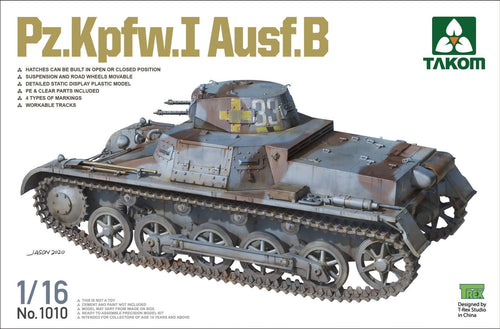 1/16 Pz.Kpfw.I Ausf.B - Hobby Sense