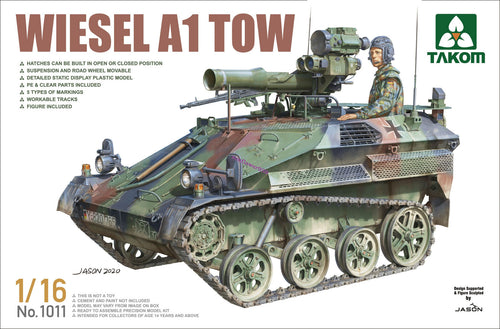 1/16 Wiesel A1 Tow - Hobby Sense