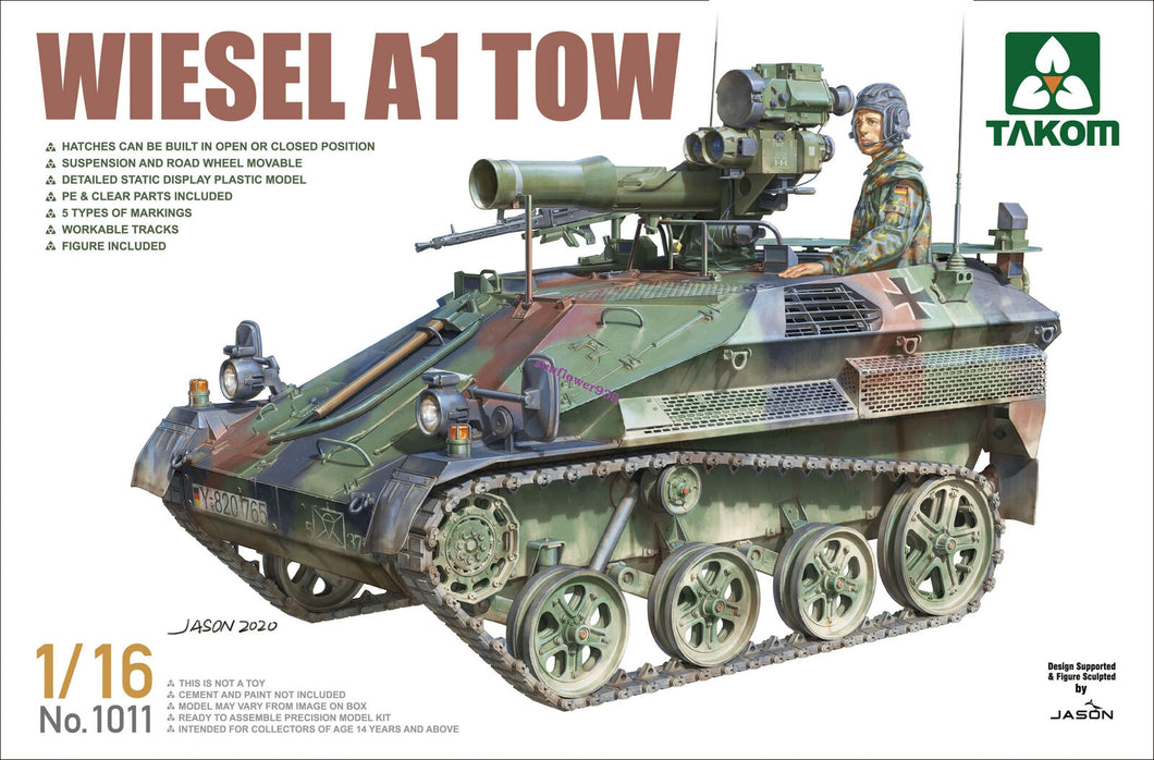 1/16 Wiesel A1 Tow - Hobby Sense