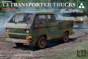 1/35 Bundeswehr T3 Transporter Double Cab Truck - Hobby Sense