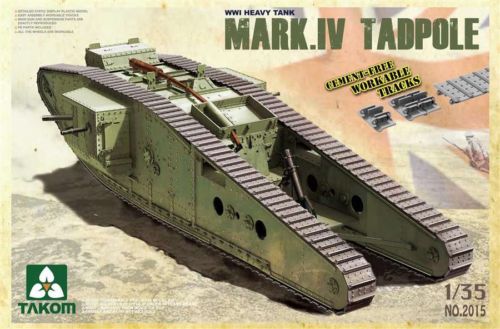 WWI Heavy Battle Tank Mark.IV Tadpole - Hobby Sense