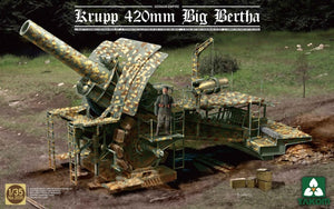 1/35 Krupp 420 mm Big Bertha - Hobby Sense