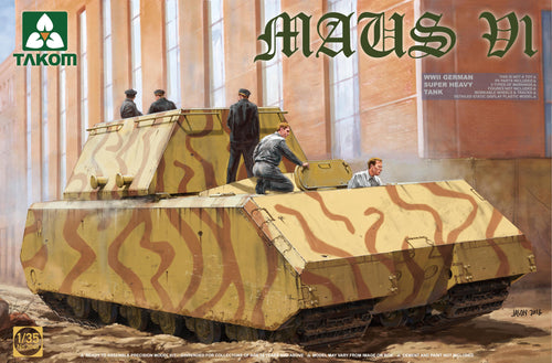 1/35 MAUS V1 WWII German Super Heavy Tank - Hobby Sense