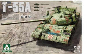 1/35 Russian Medium Tank T-55A - Hobby Sense
