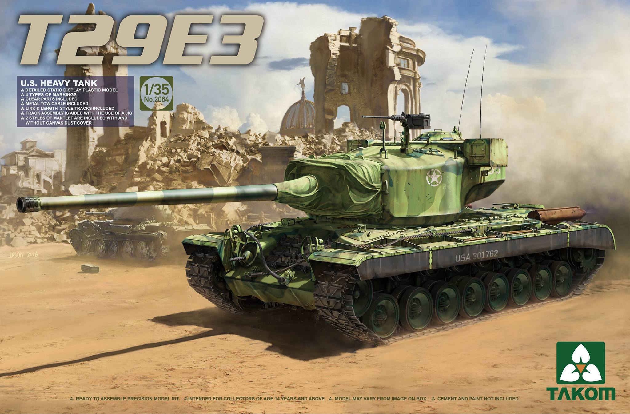 1/35 T29E3 US Heavy Tank - Hobby Sense