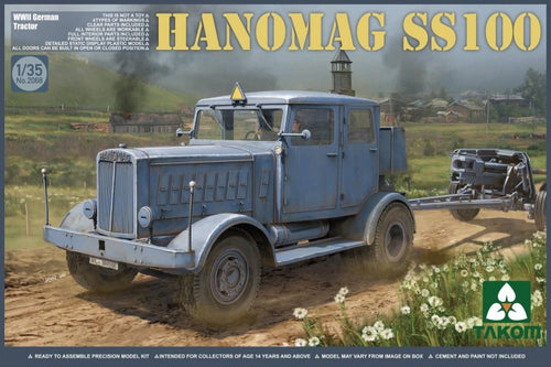 1/35 WWII German Tractor Hanomag SS100 - Hobby Sense