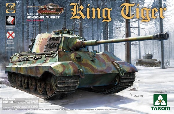 1/35 King Tiger Henschel Turret Full Interior - Hobby Sense
