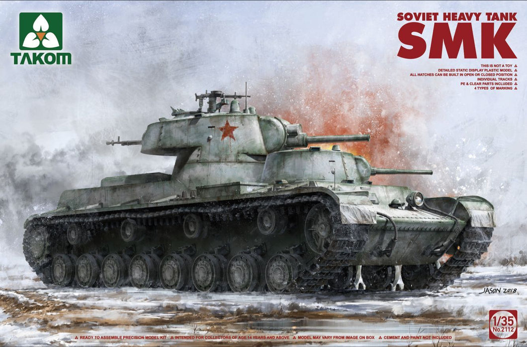 1/35 Soviet Heavy Tank SMK - Hobby Sense
