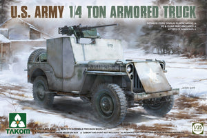 1/35 US Army 1/4 Ton Armored Truck - Hobby Sense