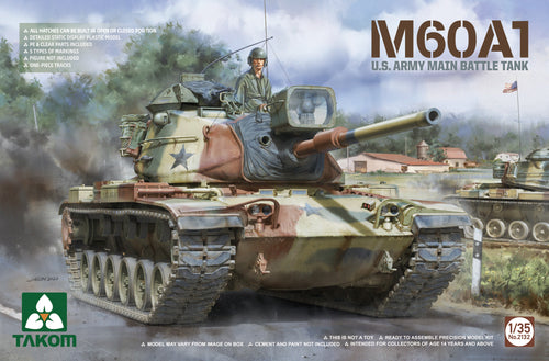 1/35 M60A1 US Army Main Battle Tank - Hobby Sense
