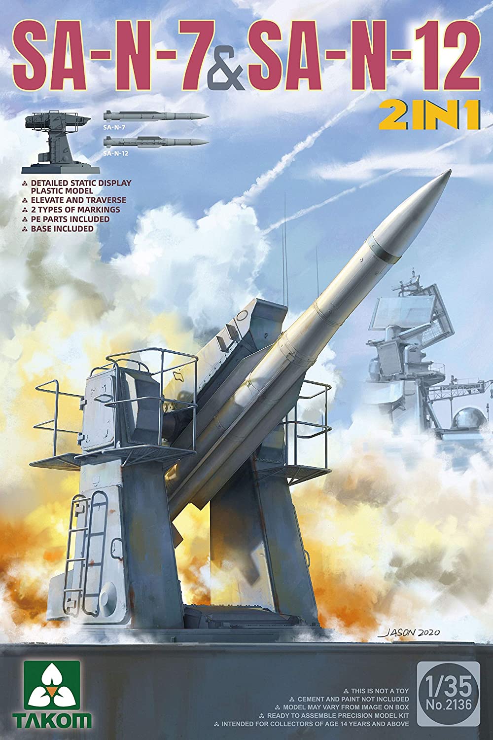 1/35 Russian Navy SA-N-7 & SA-N-12 - Hobby Sense