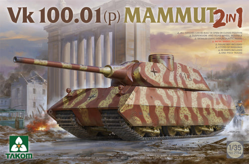 1/35 VK 100.01(p) Mammut 2 in 1 - Hobby Sense