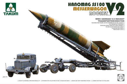 1/72 WWII German V2 Rocket Transporter - Hobby Sense