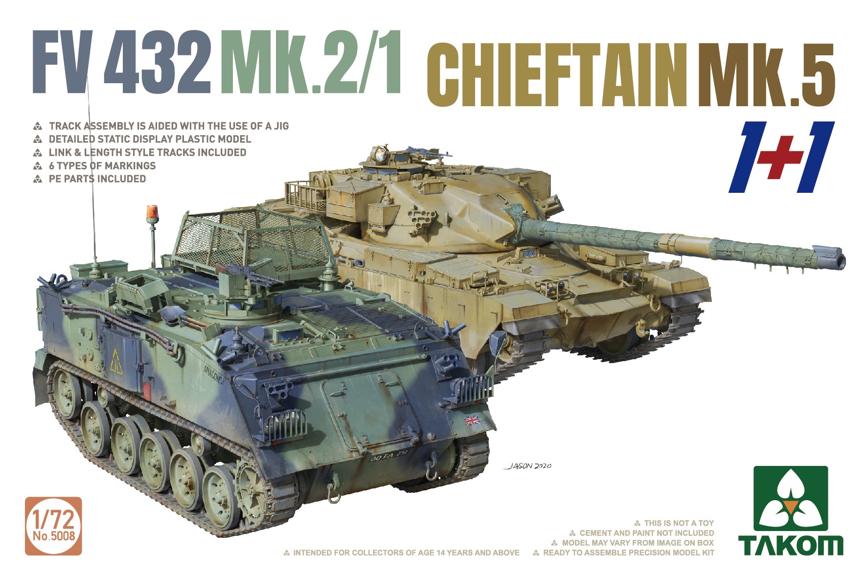 1/72 FV 432 MK.2/1 and Chieftain Mk.5 - Hobby Sense