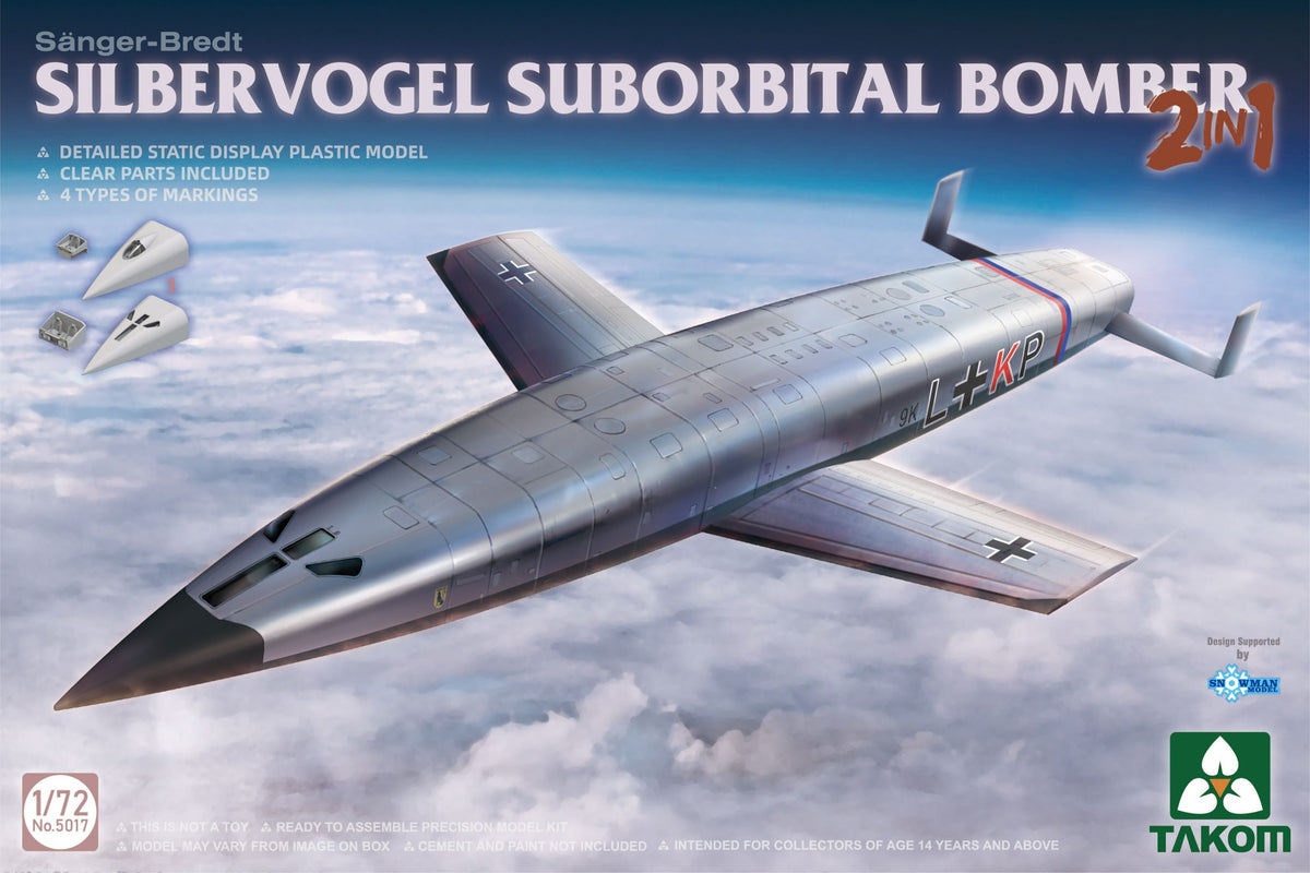 1/72 Silbervogel Suborbital Bomber - Hobby Sense