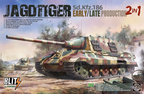 1/35 Jagdtiger Early/Late Production - Hobby Sense