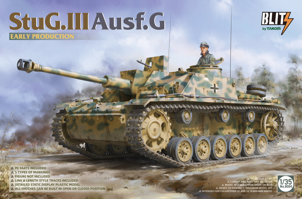 1/35 Stug III Ausf.G Early Prod. - Hobby Sense