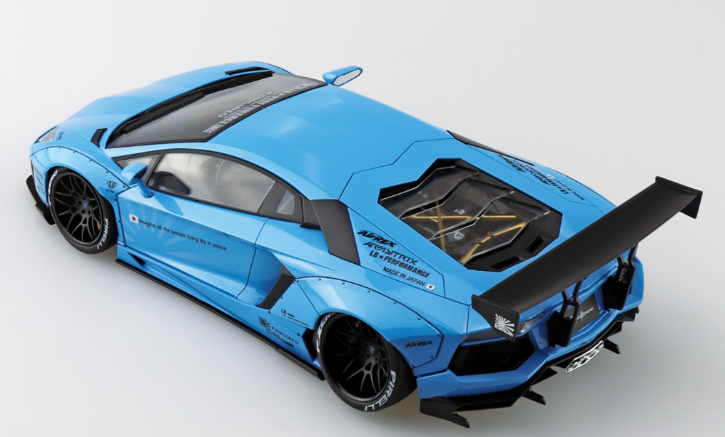 1/24 LB-Works Lamborghini Aventador Ver.1 - Hobby Sense