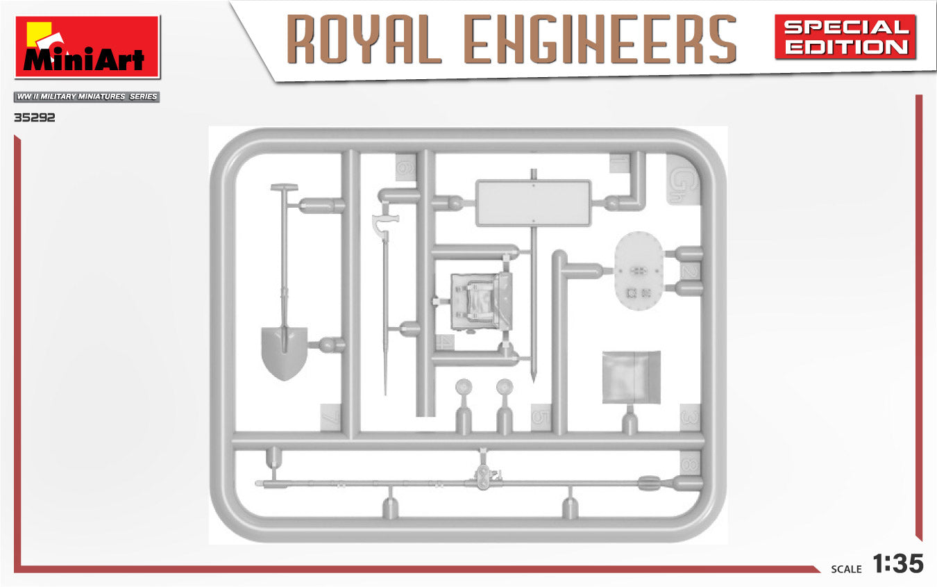 1/35 Royal Engineers. Special Edition - Hobby Sense