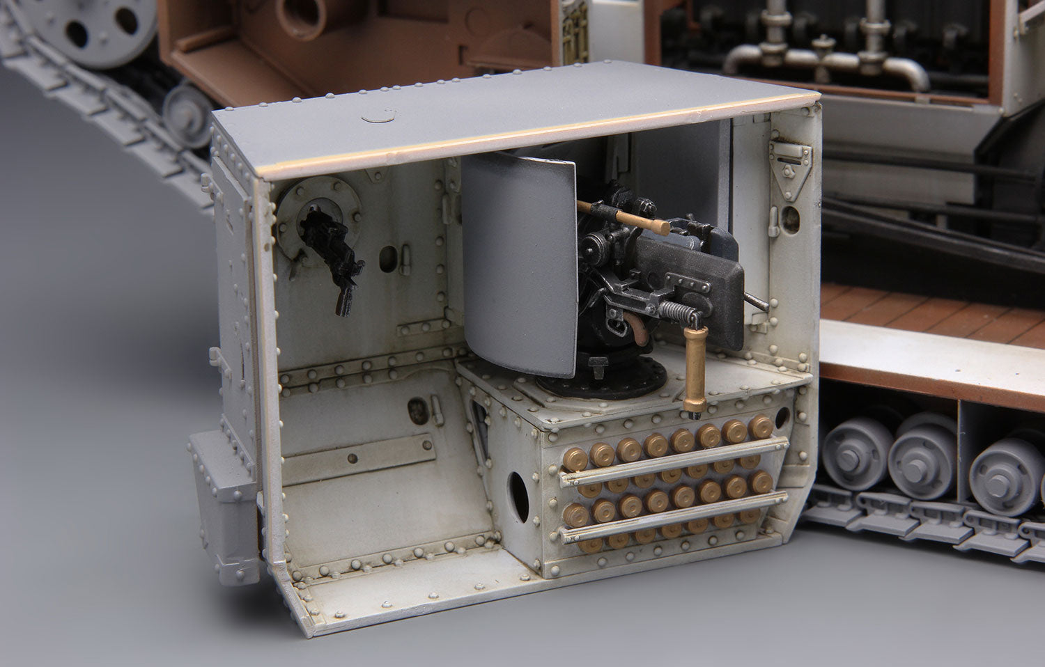 1/35 British Heavy Tank MK.V Male, full interior kit - Hobby Sense