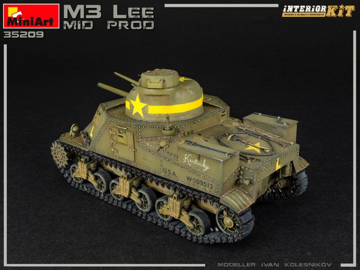 1/35 M3 Lee Mid Prod. Interior Kit - Hobby Sense