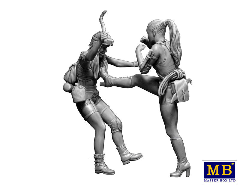 1/35 Skull Clan - New Amazons. Give it back! This is my booty!!! - Hobby Sense