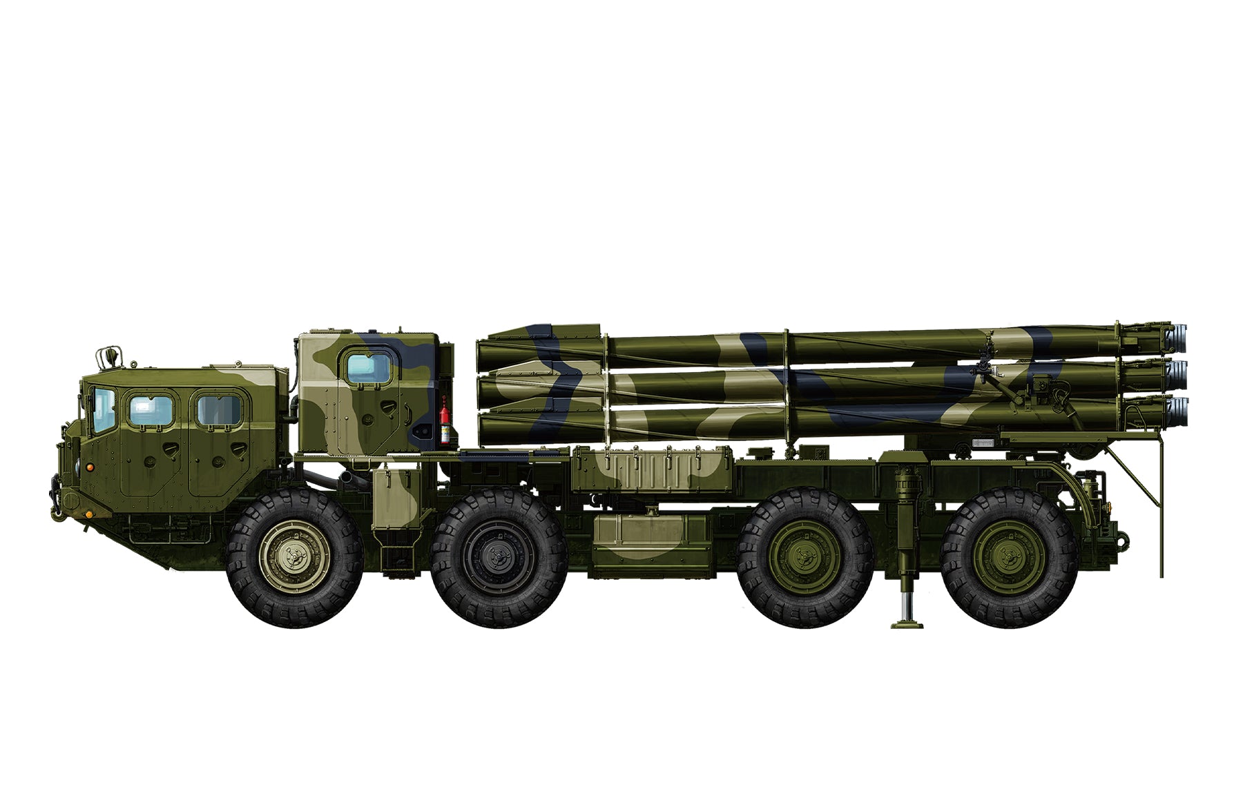 1/35 9A52-2 Smerch Russian Long-Range Rocket Launcher - Hobby Sense