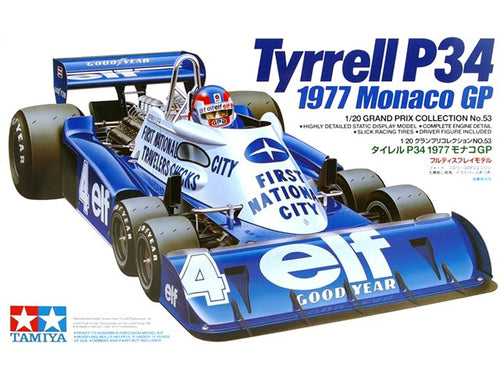1/20 Tyrrell P34 1977 Monaco GP Re-release - Hobby Sense