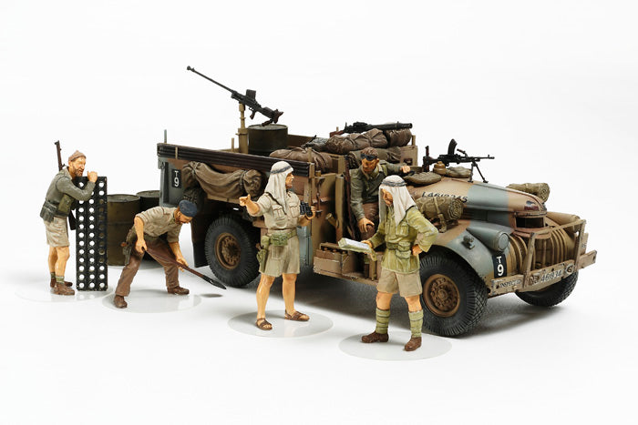 1/35 British LRDG Command Car North Africa - Hobby Sense