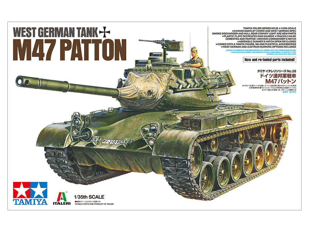 1/35 West German Tank M47 Patton | Hobby Sense