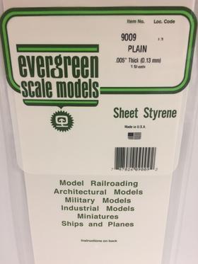Selection of Evergreen Polystyrene Part II SKU'S 247-9008 - Hobby Sense