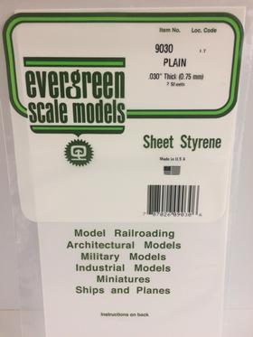 Selection of Evergreen Polystyrene Part II SKU'S 247-9008 - Hobby Sense