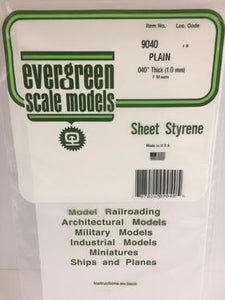 Selection of Evergreen Polystyrene Part II SKU'S 247-9008 - Hobby Sense