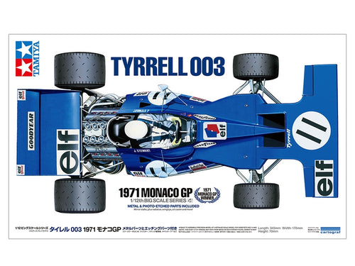 1/12 Tyrrell 003 1971 Monaco GP - Hobby Sense