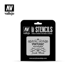 Selection of Vallejo Hobby Stencils - Hobby Sense