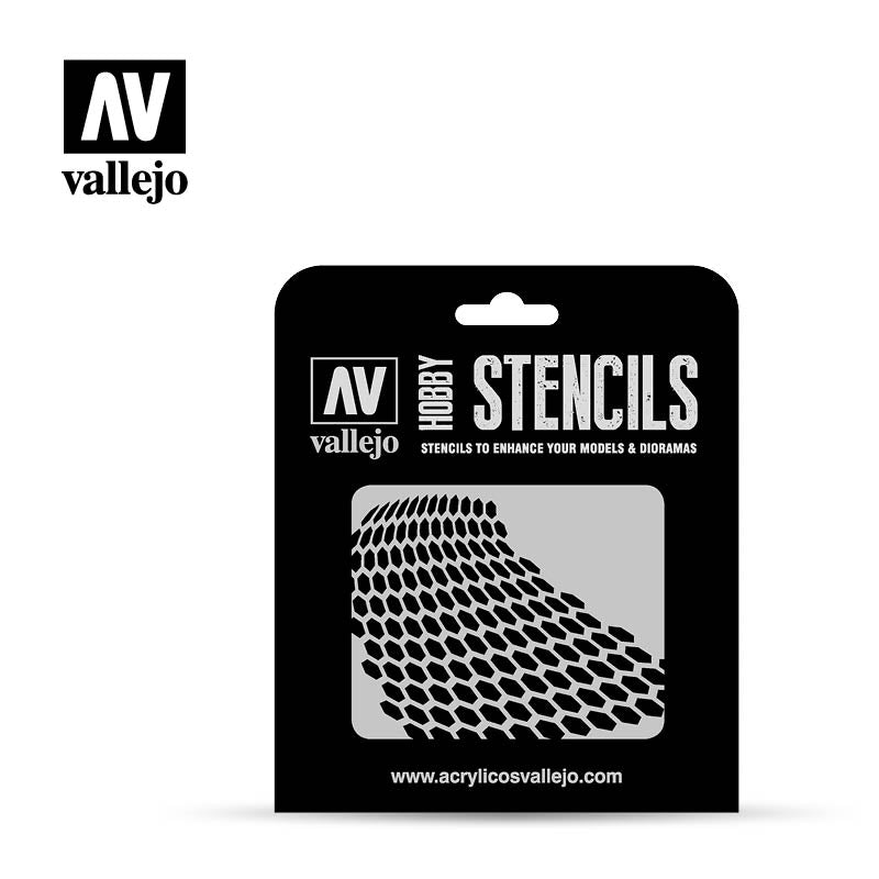 Selection of Vallejo Hobby Stencils - Hobby Sense