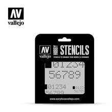 Selection of Vallejo Hobby Stencils - Hobby Sense