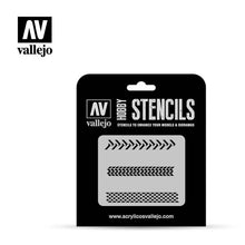 Selection of Vallejo Hobby Stencils - Hobby Sense