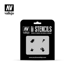Selection of Vallejo Hobby Stencils - Hobby Sense