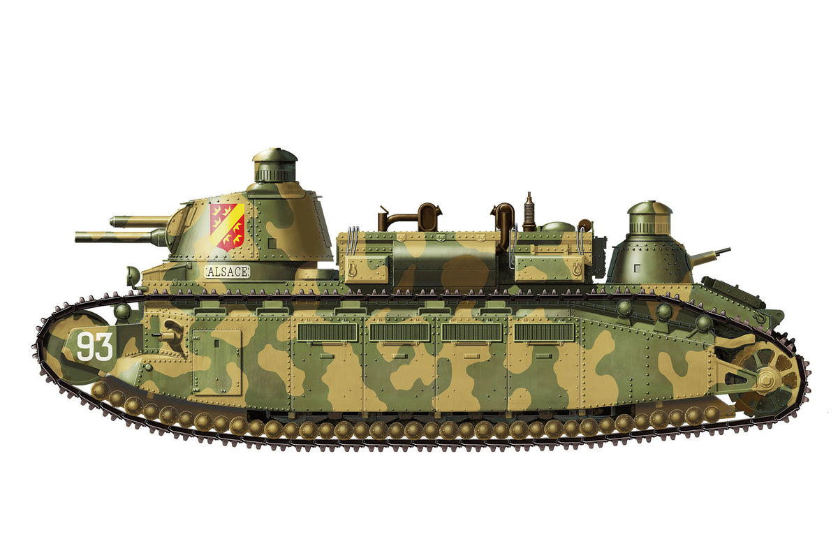 1/35 Char 2C French Super Heavy Tank - Hobby Sense