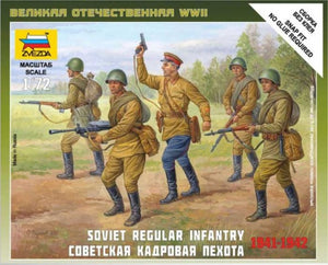 1/72 Soviet Regular Infantry 1941-42 - Hobby Sense