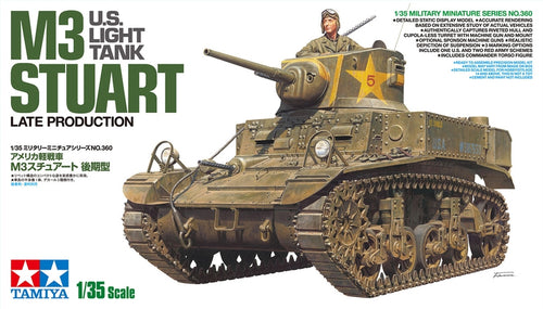 1/35 US Light Tank M3 Stuart Late Prod. - Hobby Sense