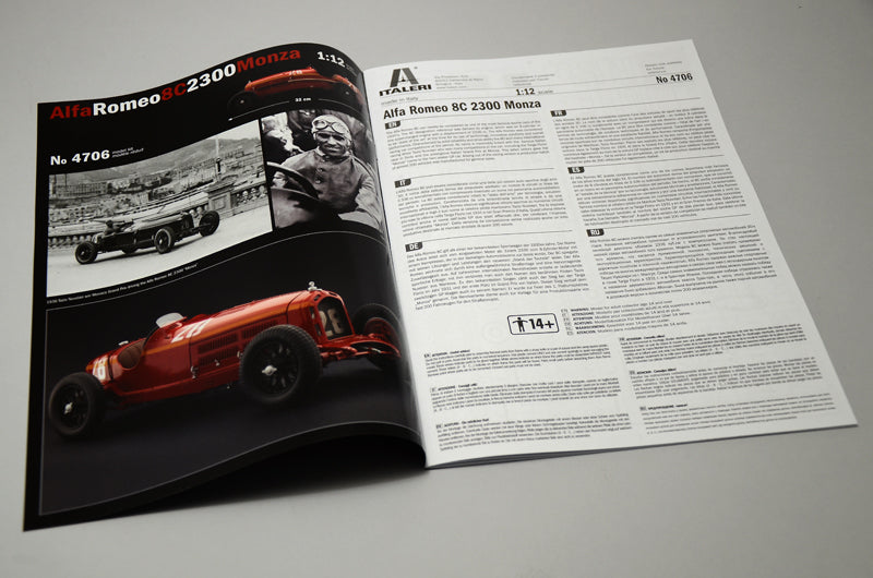 1/12 Alfa Romeo 8C 2300 Monza - Hobby Sense