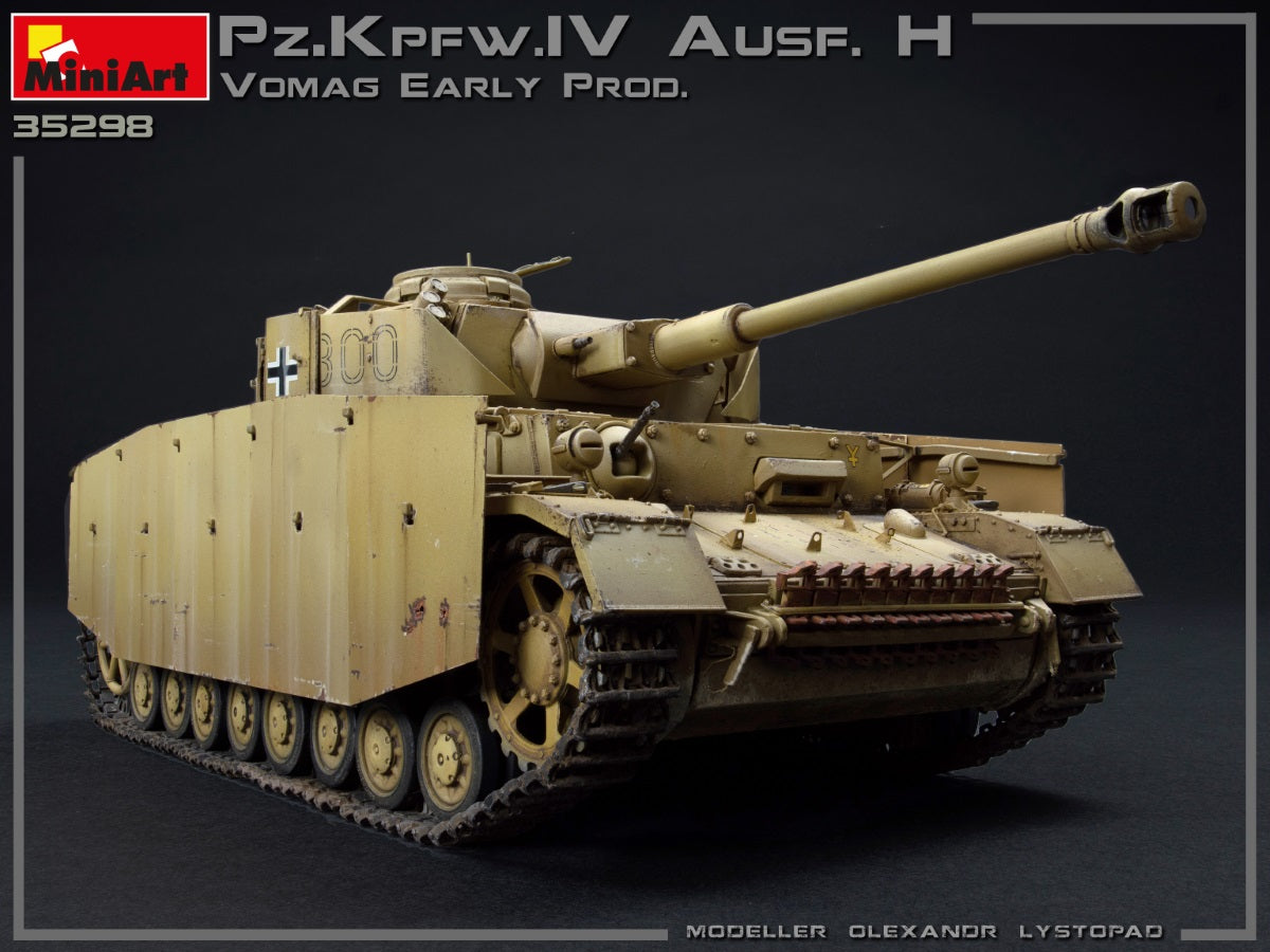 1/35 Pz.Kpfw.IV Ausf. H Vomag. Early Production May 1943 Interior Kit - Hobby Sense