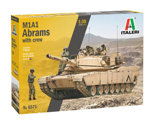 1/35 M1A2 Abrams with Crew - Hobby Sense