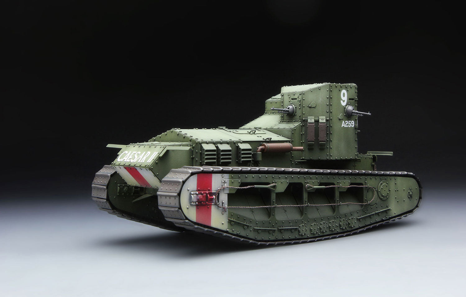 1/35 Mk.A Whippet British Medium Tank - Hobby Sense