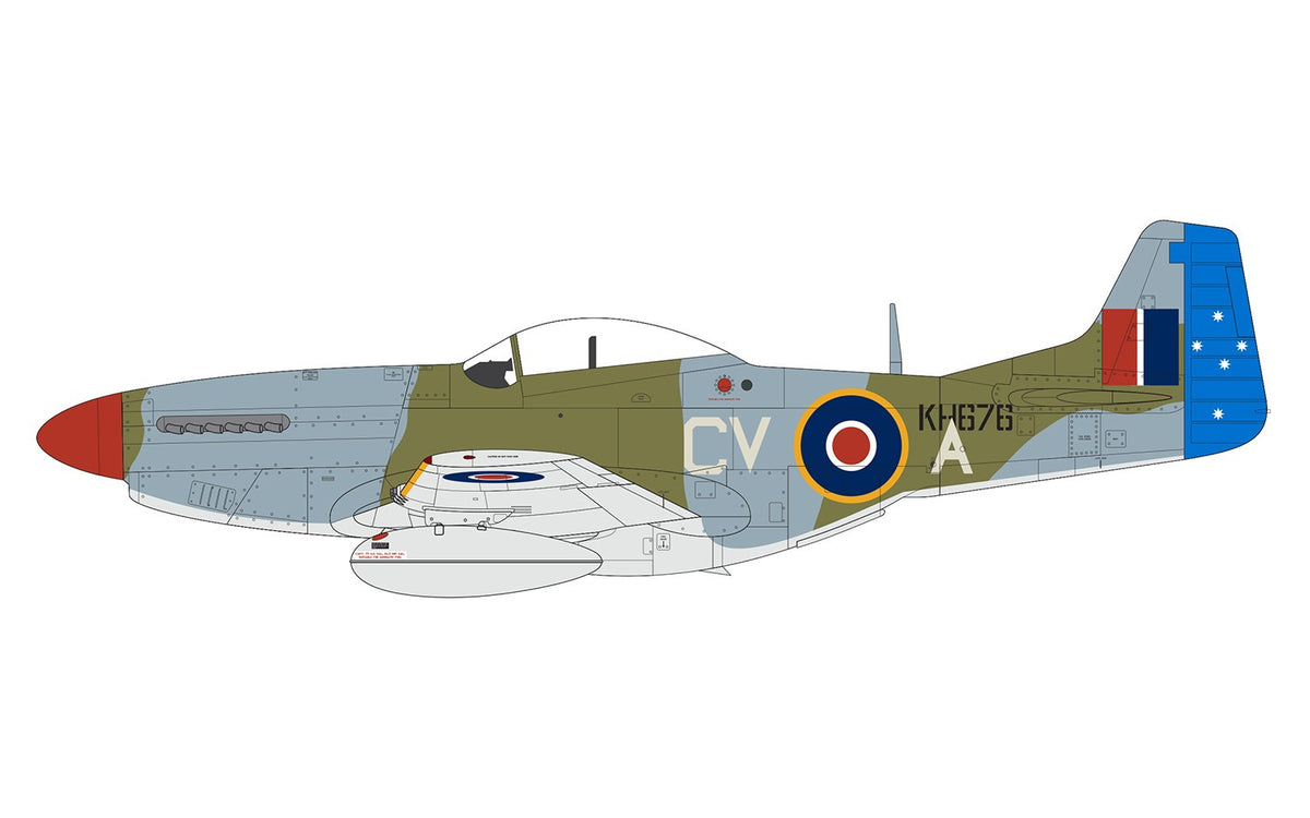 1/48 North American Mustang Mk.IV - Hobby Sense