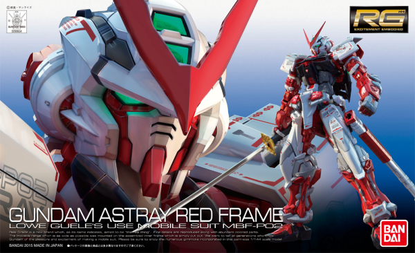 RG 1/144 MBF-P02 Gundam Astray Red Frame - Hobby Sense